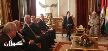President Barzani Receives German Delegation from Baden-Wurttemberg