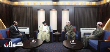 Kurdistan President Barzani receives Iraq's Islamic Supreme Council Head al-Hakim