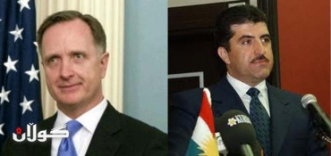 Prime Minister Barzani meets Us ambassador Stephen Beecroft
