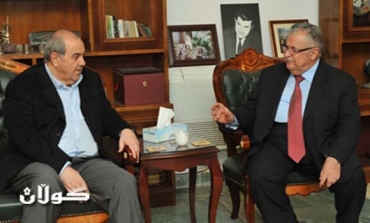 President Talabani, Iyad Allawi discuss political developments