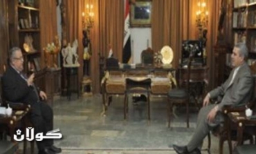 Talabani, his deputy al-Khuzaie discuss political developments