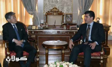 Japan's Ambassador congratulates Prime Minister Barzani