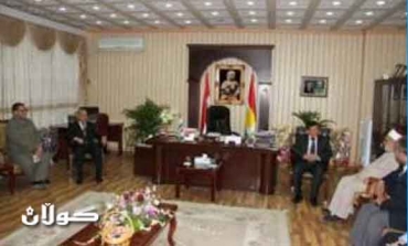 Kurdistan Parliament Vice President receives Egyptian delegation