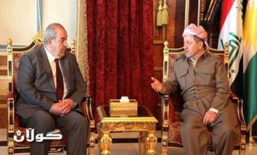 President Barzani , Allawi discuss political situations