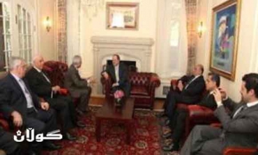 Kurdistan President Barzani visits Iraqi Embassy in Washington