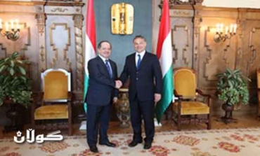 President Barzani Meets Hungarian Leaders in Budapest