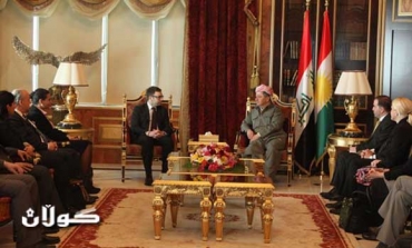 President Barzani Meets Swedish Parliamentary Delegation