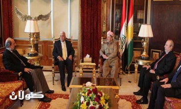 President Barzani receives Iraqi Prime Minister's delegation