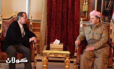 President Barzani , UN Envoy discuss current crisis in Iraq