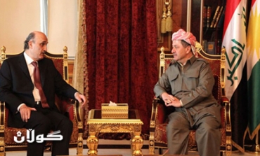 Pres. Barzani receives Lebanese Forces leader