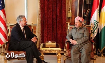 President Barzani Welcomes US Deputy Secretary of State William Burns