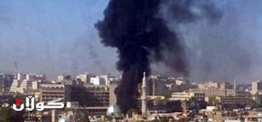 Free Syrian Army claim government headquarters bomb attack in Damascus killed 150 officers