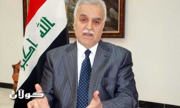 Iraq VP says will stay in Kurdish zone