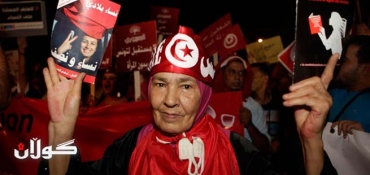 Thousands demonstrate in Tunisia for women’s rights in new constitution