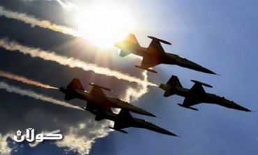 Turkish warplanes bomb Kurdistan areas
