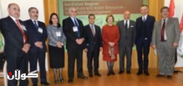 KRG presents agriculture and water resources opportunities and challenges at London conference