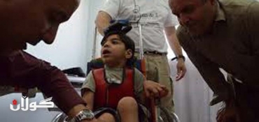 An American and His Wheelchairs Provide Relief to Disabled Iraqi Children