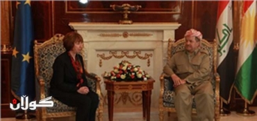 President Barzani meets Catherine Ashton in Erbil