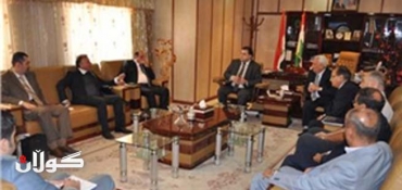 Kurdistan‘s Transport and Communications Minister receives delegation (Turkish - Spanish), Railway and Tram-train specialists