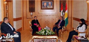 Kurdistan Deputy Prime Minister visits Chaldean Archbishop of Erbil