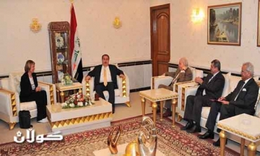 Foreign Minister Receives Head of the European Union Mission