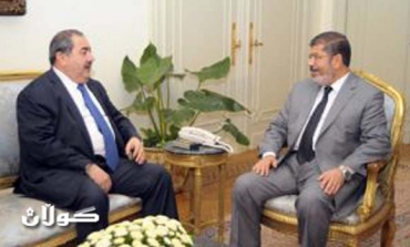 Egyptian president Morsi, Zebari discuss bilateral ties