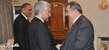 Zebari meets Jalili in Baghdad