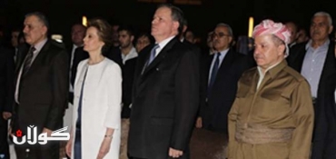 President Barzani attends France's Independence Day in Erbil