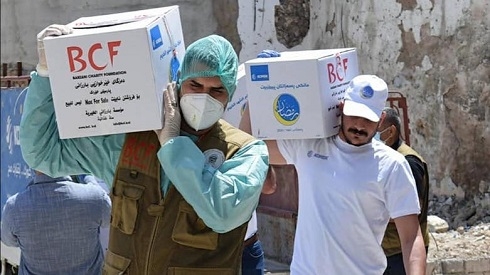 BCF delivers medical batch of anti-biotics to Syrian Kurdistan amid COVID-19 crisis
