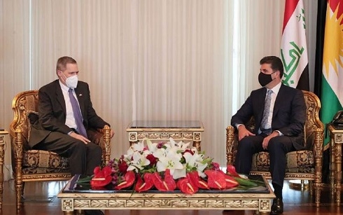 US ambassador meets with President Barzani and top KRG officials